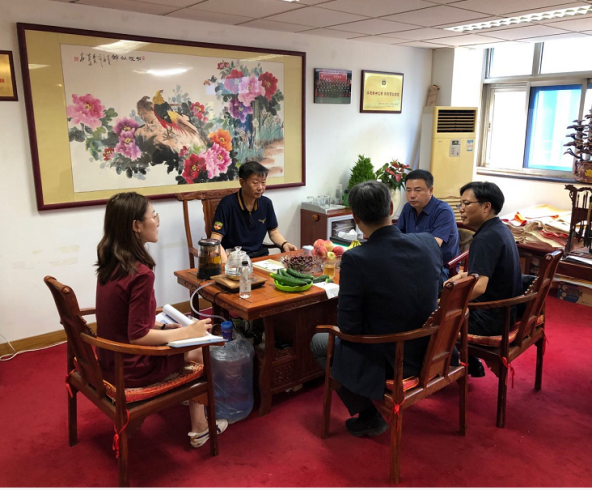 韓國GRS公司中國全權(quán)代表全文先生協(xié)韓豐珍公司CEO、會長到訪岳氏集團(tuán)